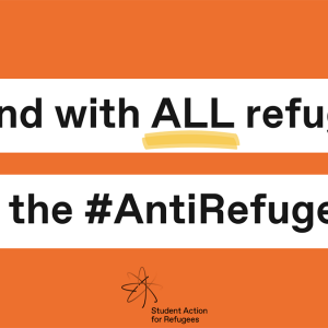 I Stand with All Refugees Blog Header